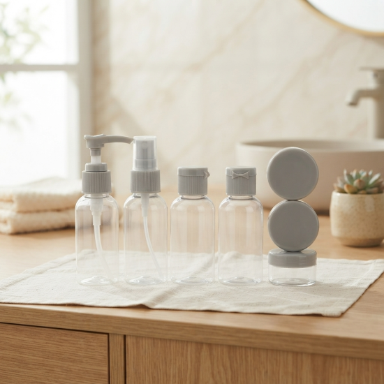 Travel Cosmetic Containers Set