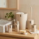 Plastic Bathroom Set - 6 Pcs