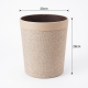 Leather Trash Can