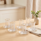 Tea Glass Cups And Saucer Set 6 Pcs