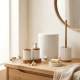 Plastic Bathroom Set - 6 Pcs