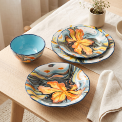 Dinnerware Set - 24 Pcs