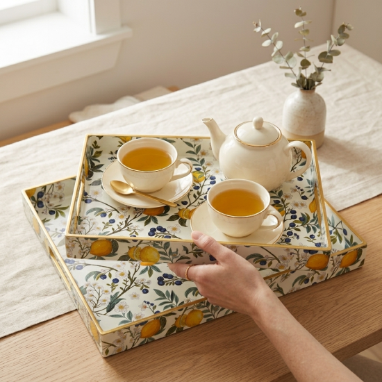 Tray Set 2 Pcs