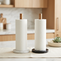 Wooden Paper Towel Holder
