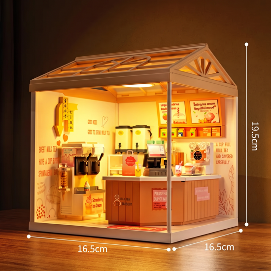 Bubble Tea Café Game Set 94 Pieces