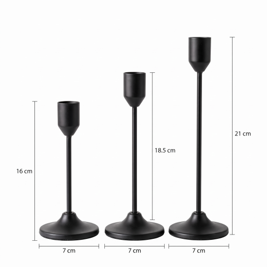 Candlestick Set 3 Pieces