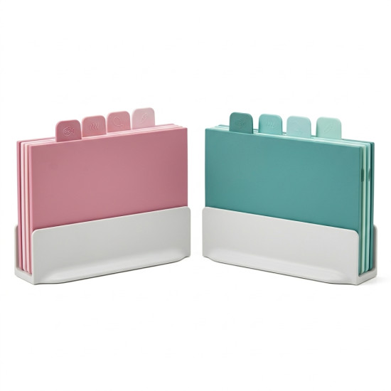 Plastic Cutting Board Set – 4 Pcs