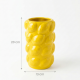 Lemon Shaped Porcelain Vase 