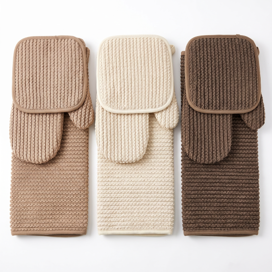 Drying Mat And gloves, And Heat Mask Set
