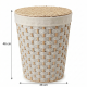 Straw Laundry Basket Medium