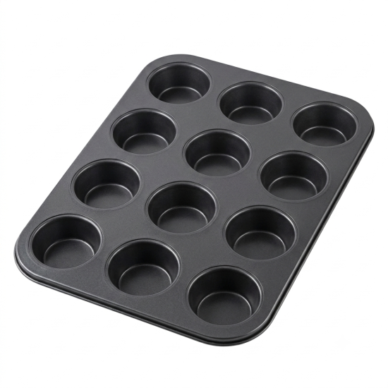 Aluminum cupcake pan 26* 35 cm