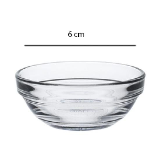 Glass Bowls 4 Pcs