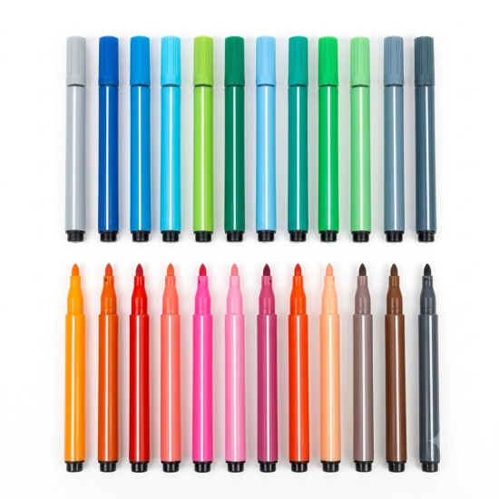 Coloring Markers Set 24 Pieces