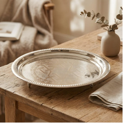 Stainless Steel Tray 34 cm 