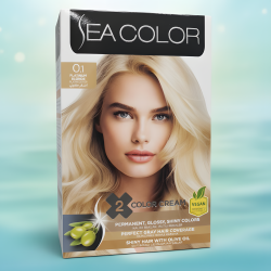 Sea Color Hair Dye Platinum Blonde