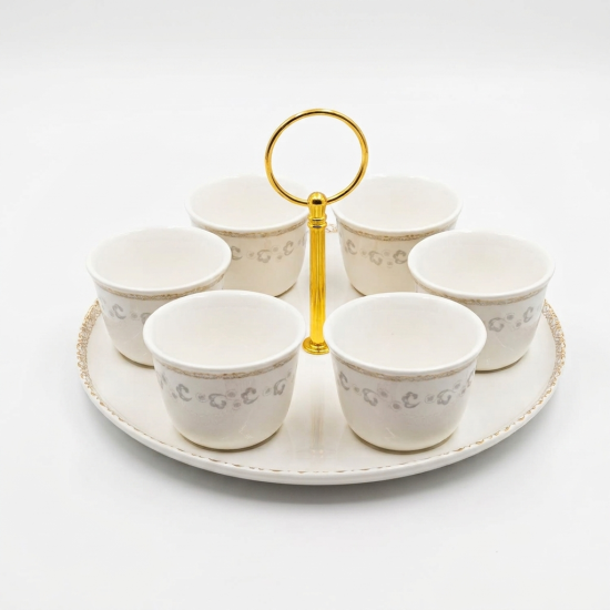 Coffee Cup Holder + 6 Tulip Cups