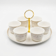 Coffee Cup Holder + 6 Tulip Cups