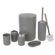 Plastic Bathroom Set - 6 Pcs