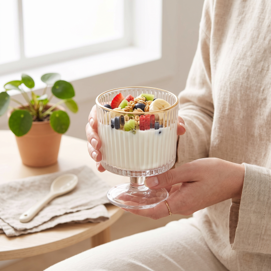 Glass Bowls 6 Pcs