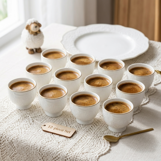 Coffee Cup Set 12 Pcs
