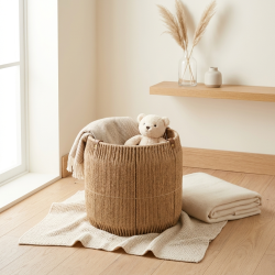 Straw Basket Small