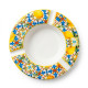 Lemon Pattern Ceramic Ashtray Large