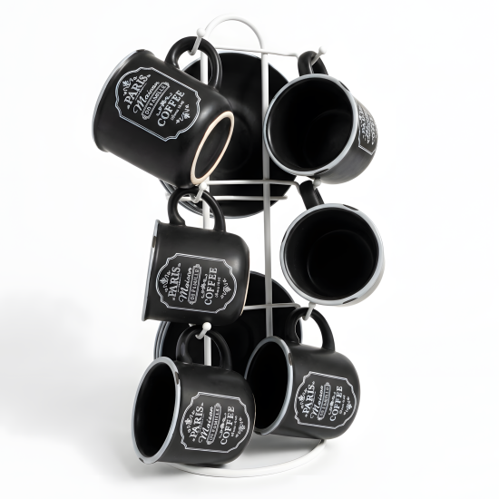 Porcelain Coffee Cup Set 12 Pcs