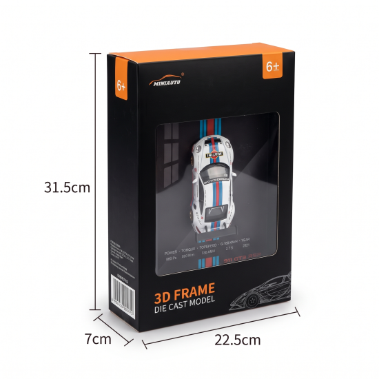 Framed Model Car Scale 1:32