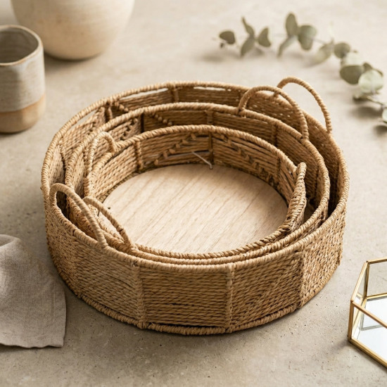 Straw Basket	Small
