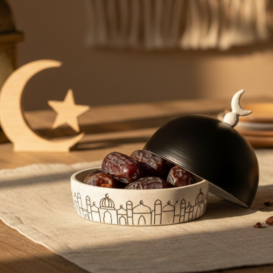 Stone Silver Platter