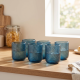 Glass Cups Set 6 Pcs