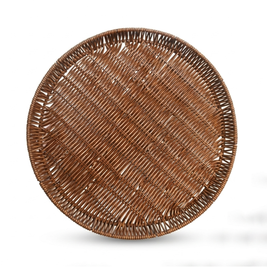Round Straw Tray 45 cm