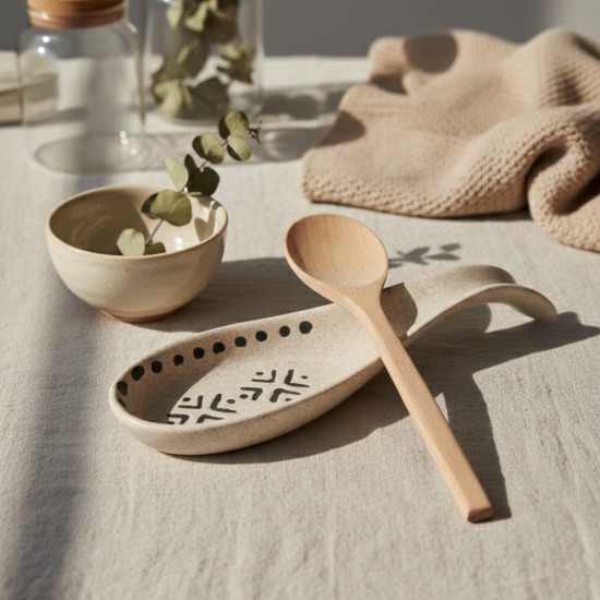 Porcelain Utensil Holder