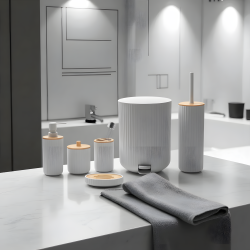 Bathroom Set - 6 Pcs