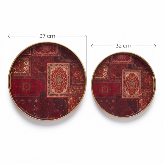 Tray Set 2 Pcs