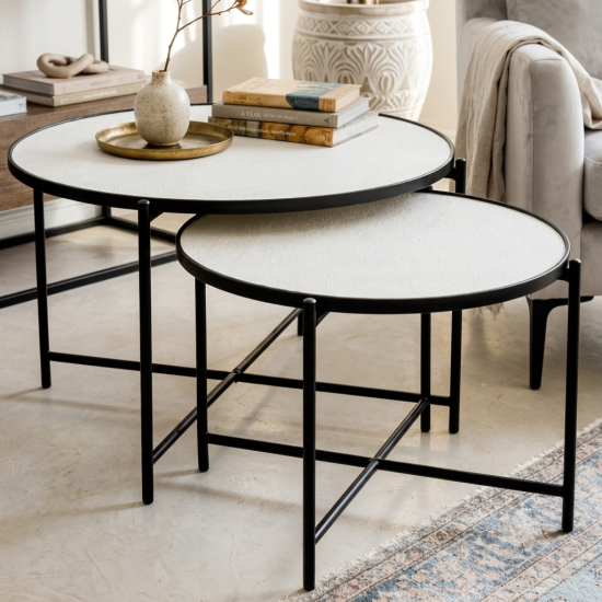 Metal Table Set 2 Pcs