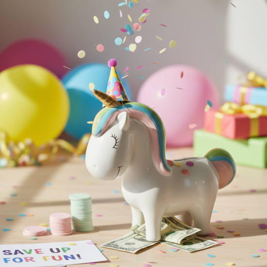 Porcelain Piggy Bank