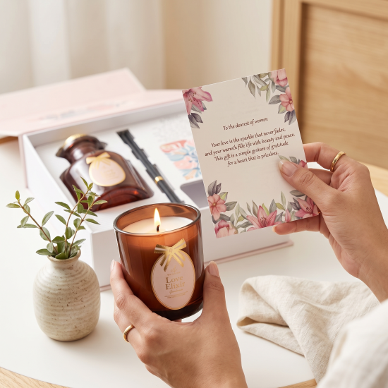 Candles & Reed Diffuser Set