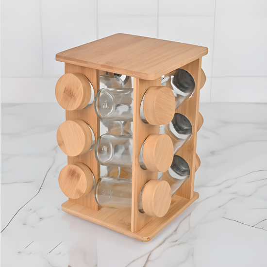 Spice Jars Set - 12 Pcs