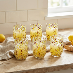Glass Cups Set 6 Pcs