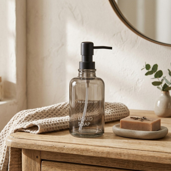 Glass Soap Dispenser