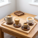 Wooden Coaster Set 4 Pieces 
