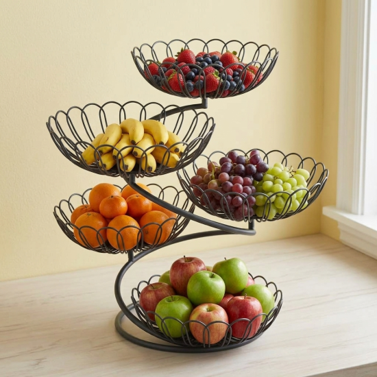Metal Basket 5-Tier