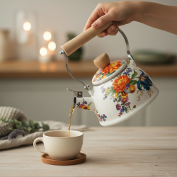 Stainless Steel Teapot 1.5 Liter