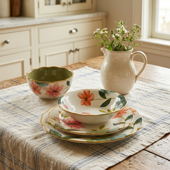 Dinnerware Set - 24 Pcs