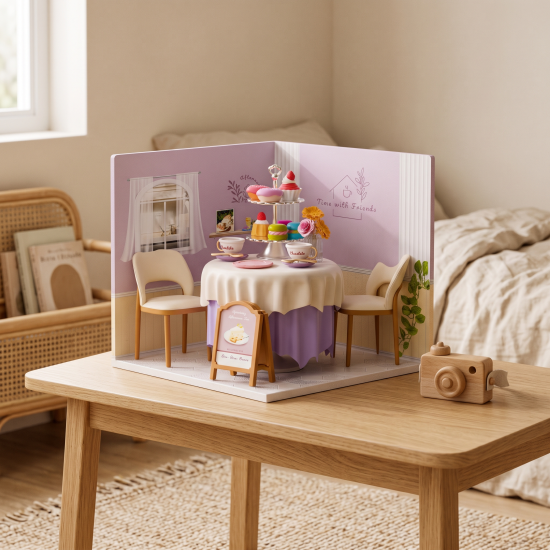 Afternoon Tea Shop Game Set 36 Pieces