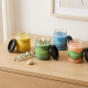 Odor Candle And Ashtray 340 gram