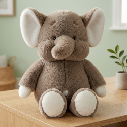 Running Elephant Plush Large