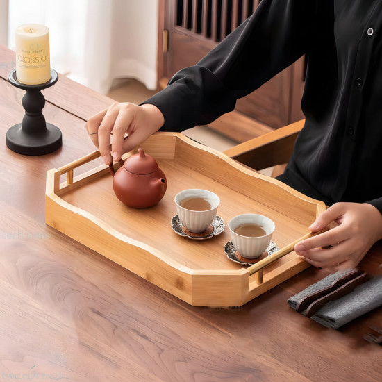 Wooden Tray Set 3 Pcs