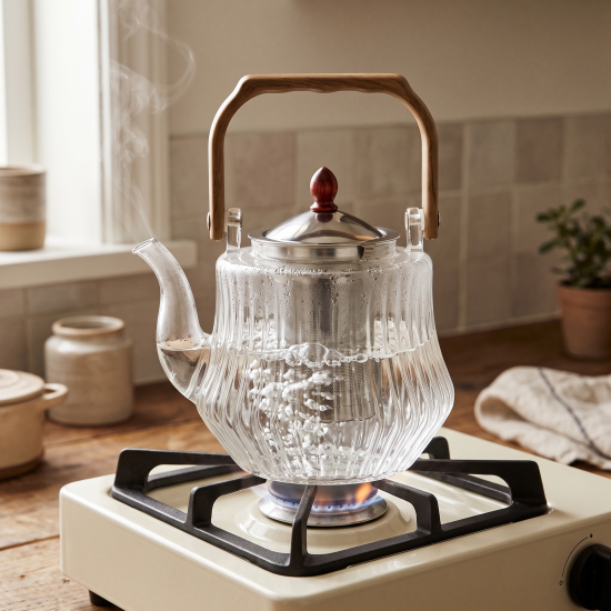 Glass Teapot 1 Liter